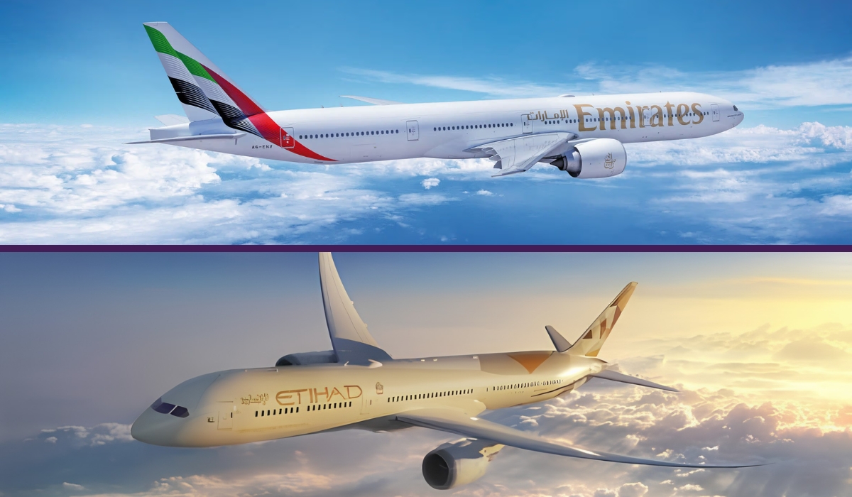 Emirates and Etihad Rank Among Middle East & Africa’s Top Three Airlines in 2026 Flyers’ Choice Awards